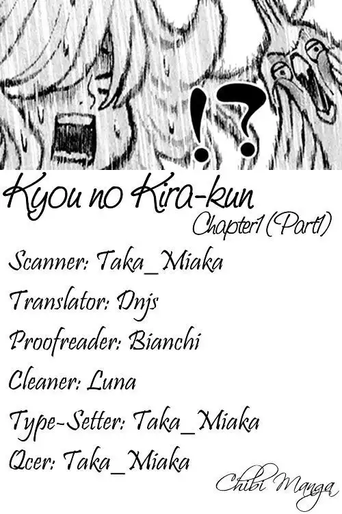 Kyou no Kira-kun Chapter 1.1 30